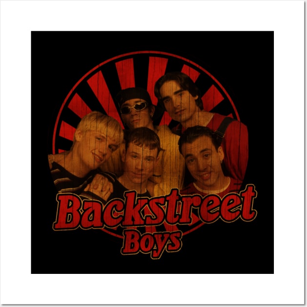 Retro Vintage 90s Backstreet Boys Wall Art by Electric Tone